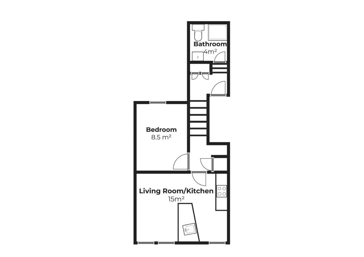 Manderley Penthouse Villa St Ives Exteriör bild